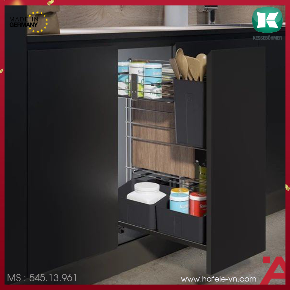 Bộ Rổ Kéo Cooking Agent 300mm Hafele 545.13.961