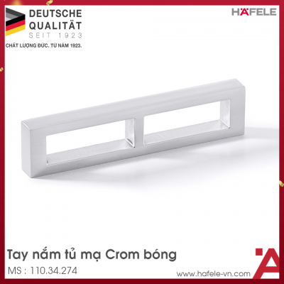 Tay Nắm Tủ H1320 Hafele 110.34.274