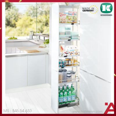 Tủ Đồ Khô 400mm Dispensa 90º Hafele 546.54.633