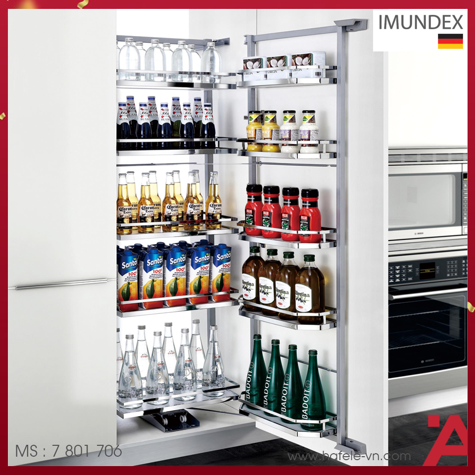Tủ Đựng Đồ Khô 5 Tầng 600mm Imundex 7 801 706