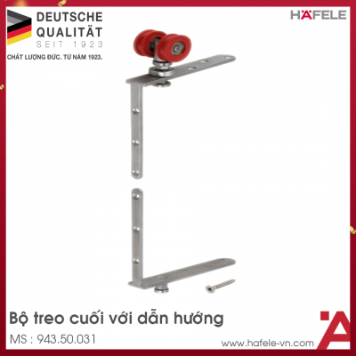 Bộ Treo Cuối Với Dẫn Hướng Hafele 943.50.031