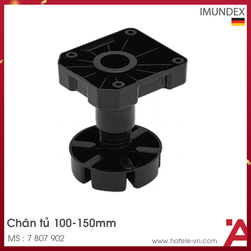 Chân Tủ 100 - 150mm Imundex 7 807 902