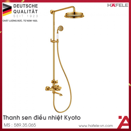 Thanh Sen Điều Nhiệt Có Vòi Xả Bồn Kyoto Hafele 589.35.065