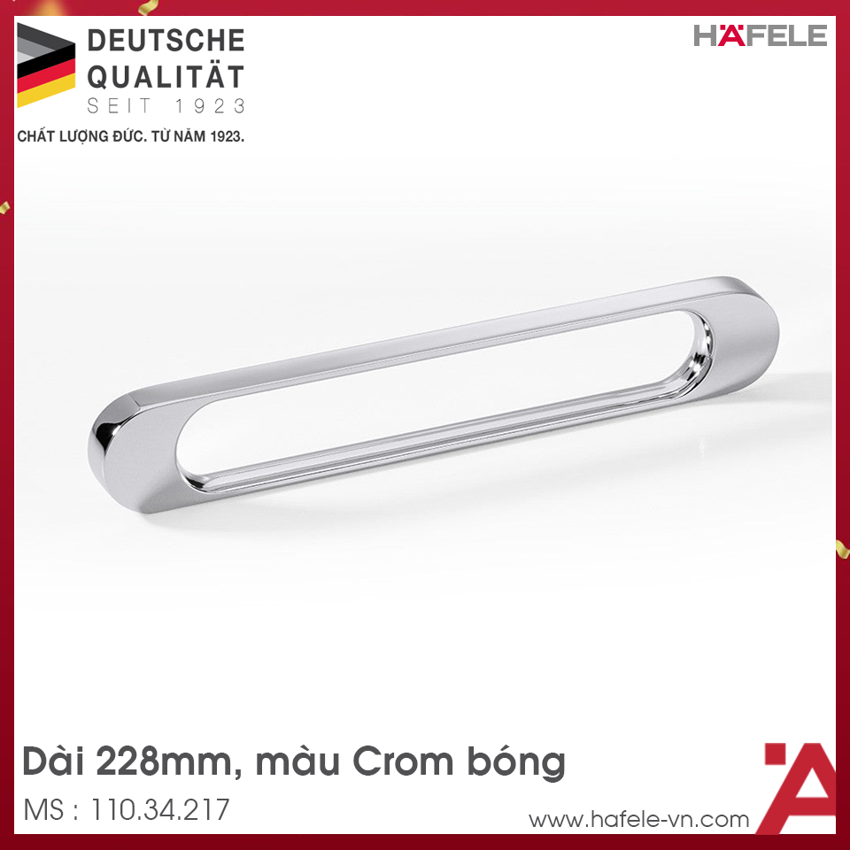 Tay Nắm Tủ 228mm H1315 Hafele 110.34.217