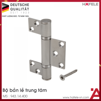 Bộ Bản Lề Trung Tâm Hafele 943.14.400