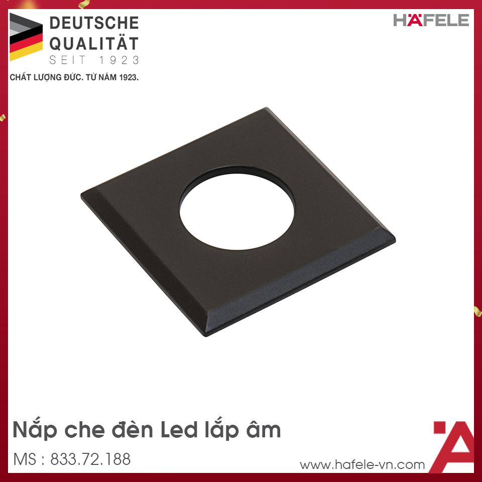 Nắp Che Lắp Âm Cho Đèn Led Hafele 833.72.188