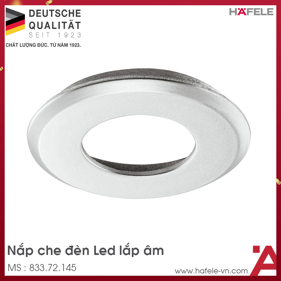 Nắp Che Lắp Âm Cho Đèn Led Hafele 833.72.145