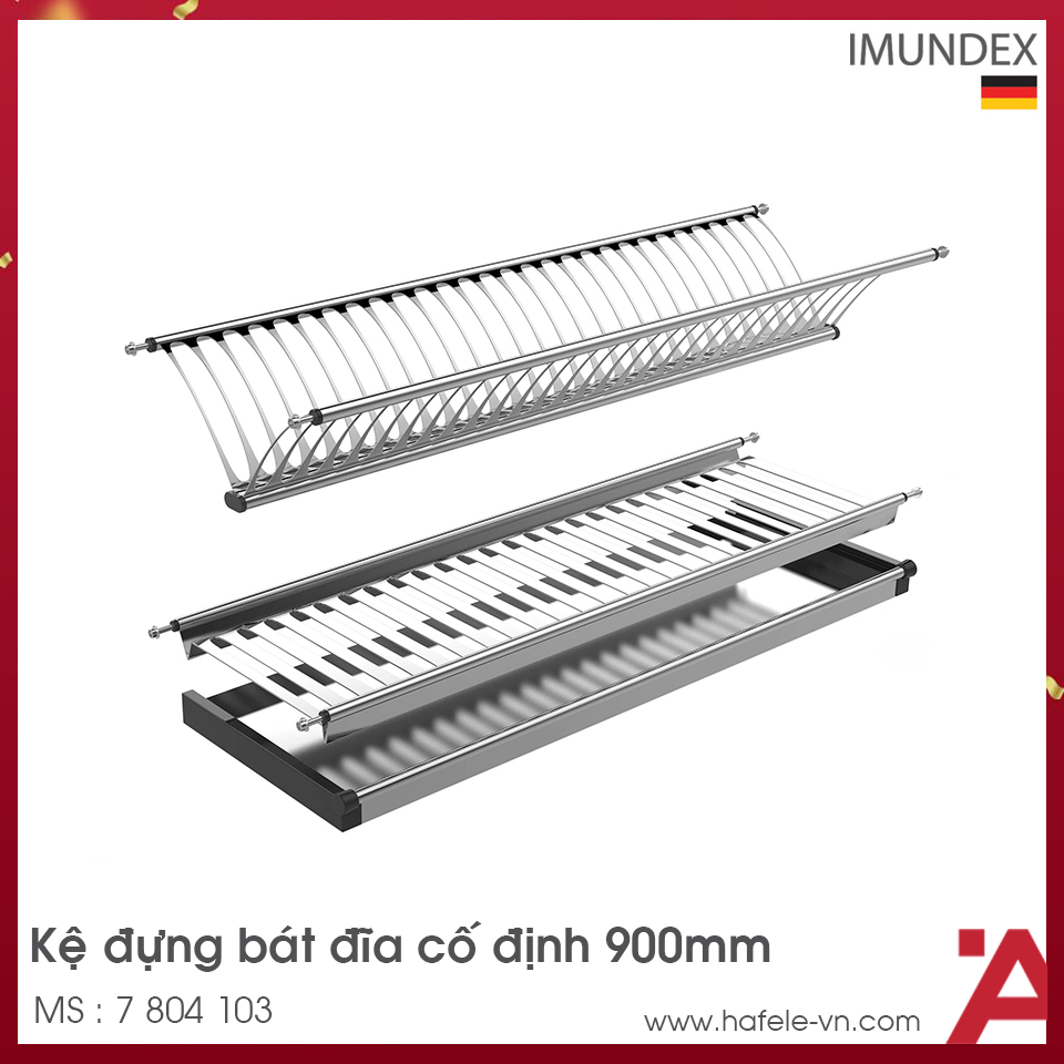 Giá Úp Chén Đĩa 900mm Imundex 7 804 103