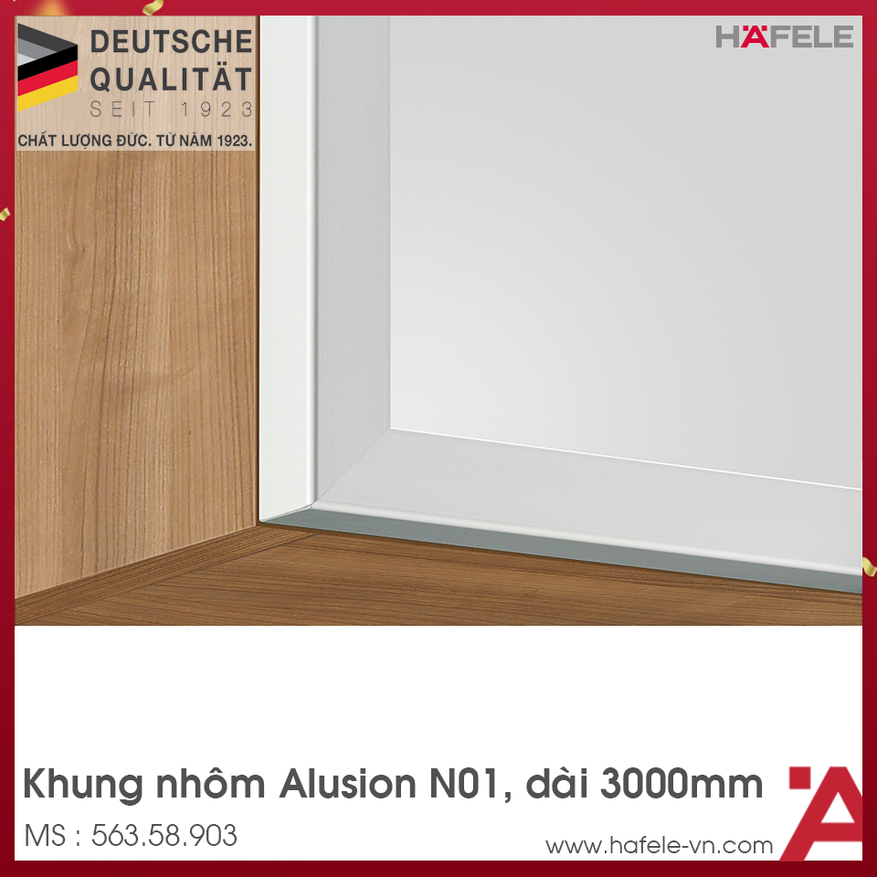 Khung Nhôm Alusion N01 Hafele 563.58.903