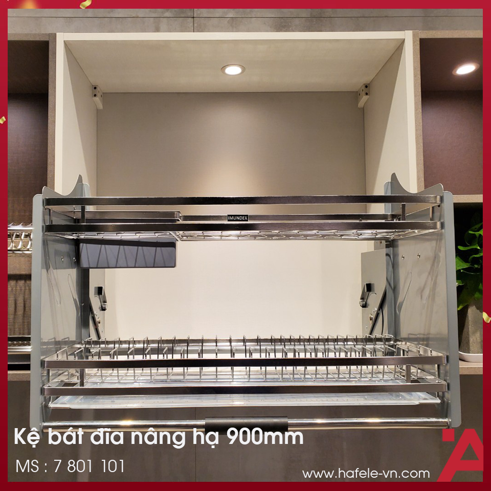 Kệ Nâng Hạ Úp Chén Đĩa 900mm Imundex 7 801 101