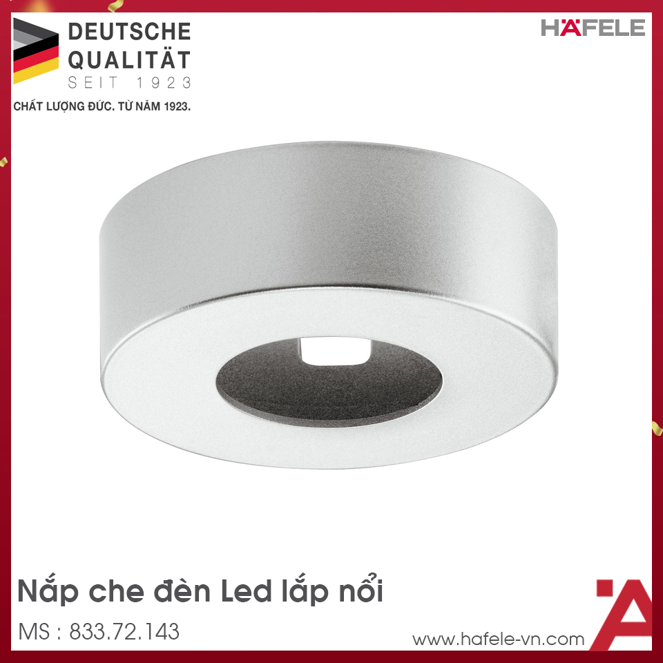 Nắp Che Lắp Nổi Cho Đèn Led Hafele 833.72.143