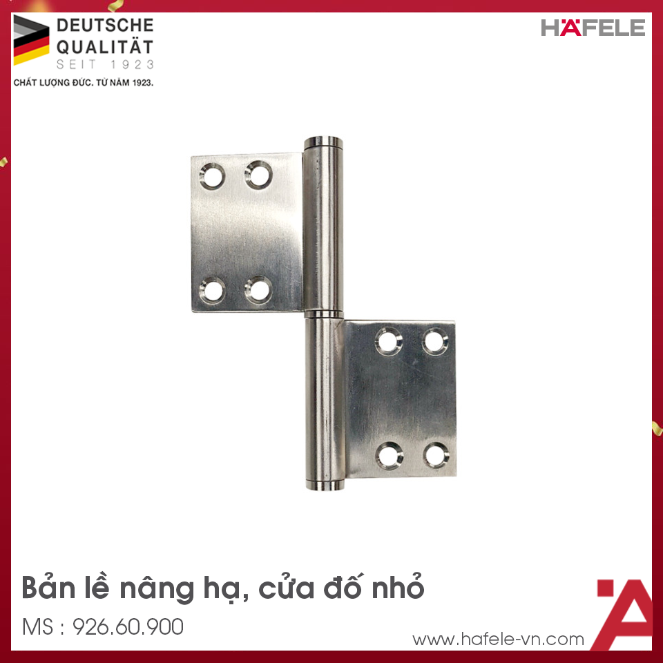 Bản Lề Lá Chịu Lực 40Kg Hafele 926.60.900