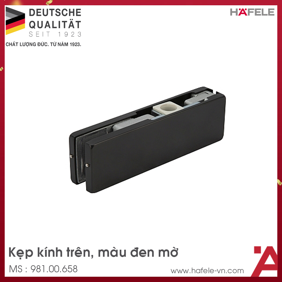 Kẹp Kính Trên Hafele 981.00.658