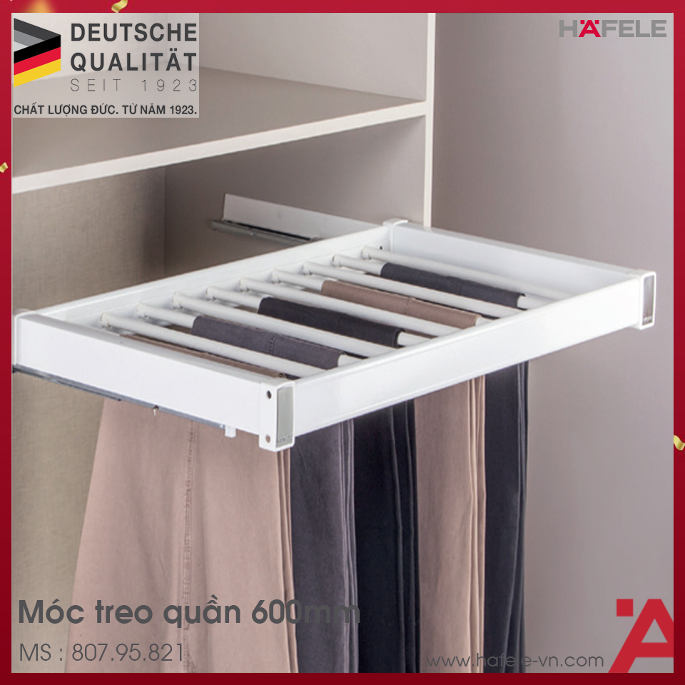 Móc Treo Quần 600mm Hafele 807.95.821