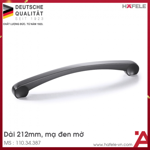 Tay Nắm Tủ 212mm H1325 Hafele 110.34.387