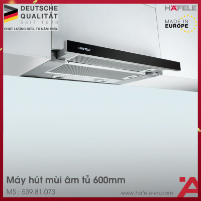 Máy Hút Mùi HH-TG60E Hafele 539.81.073