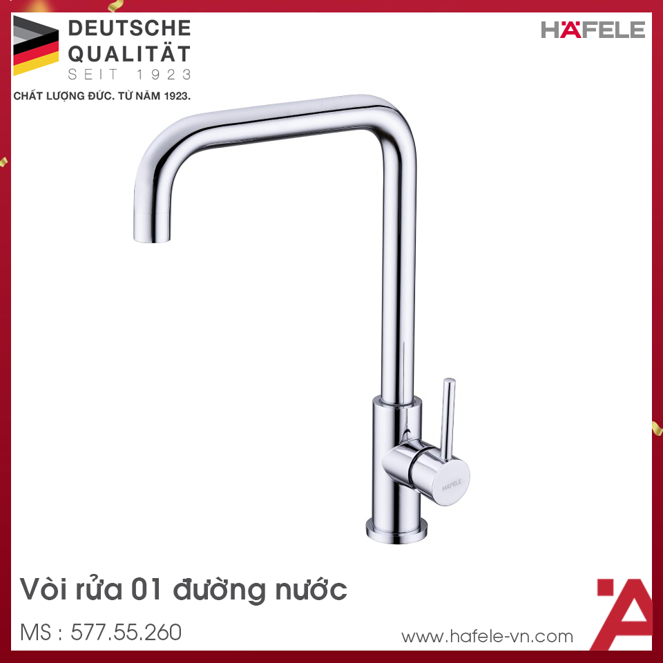 Vòi Rửa Chén HT21-CC1F245U Hafele 577.55.260