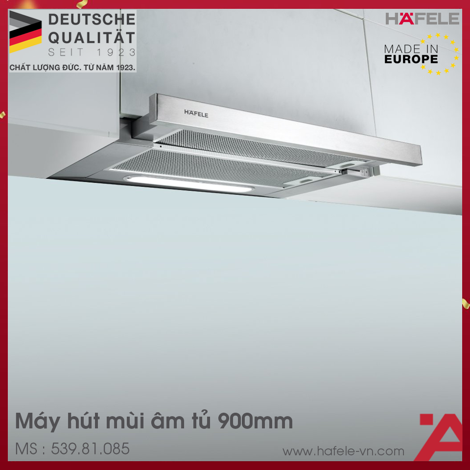 Máy Hút Mùi Âm Tủ HH-TI90D Hafele 539.81.085