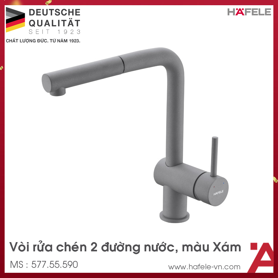 Vòi Rửa Chén Bát HT21-GH1P254 Hafele 577.55.590