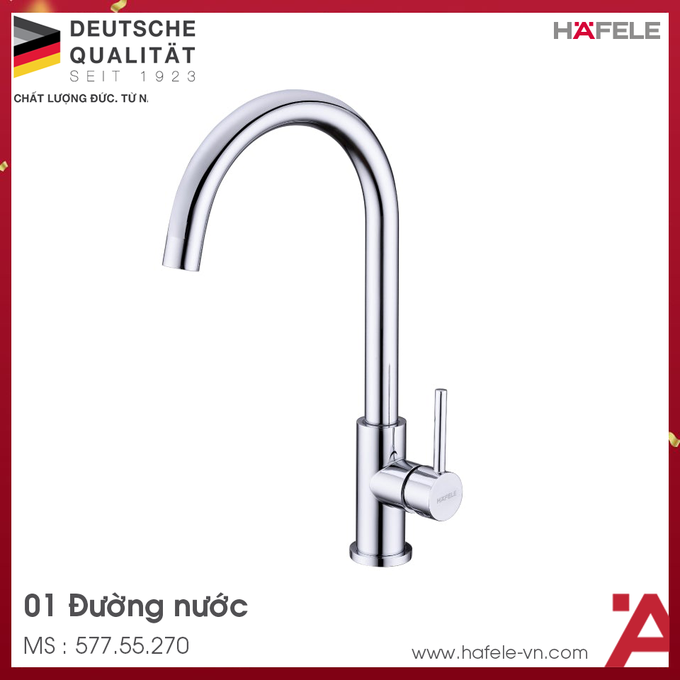 Vòi Rửa Chén HT21-CC1F245C Hafele 577.55.270