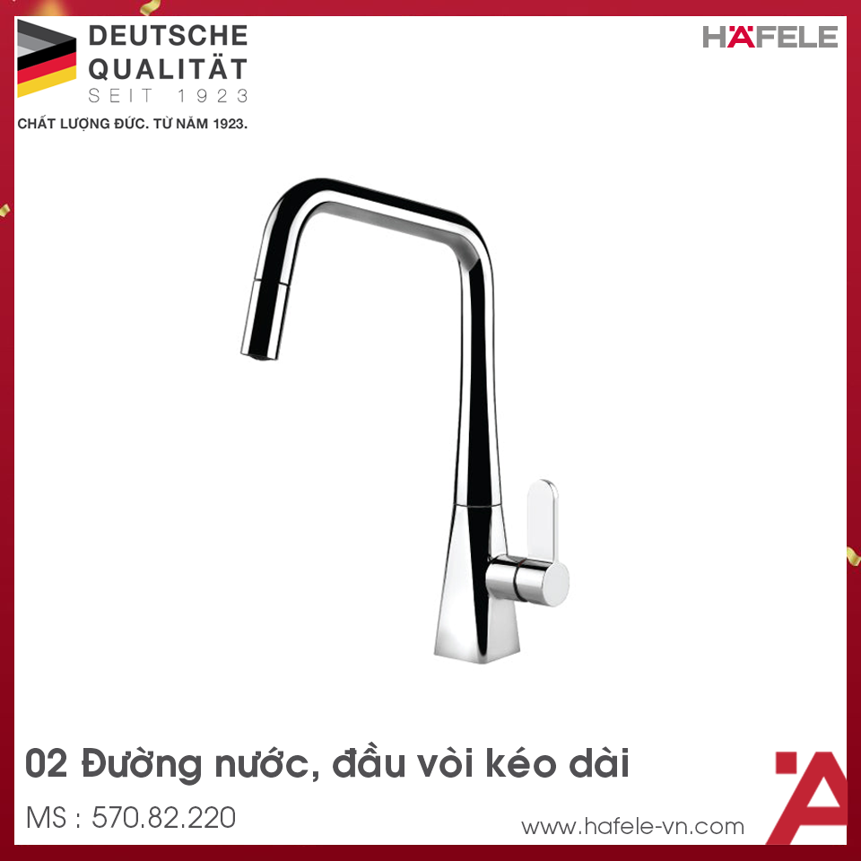 Vòi Rửa Chén HT20-CH1P241 Hafele 570.82.220