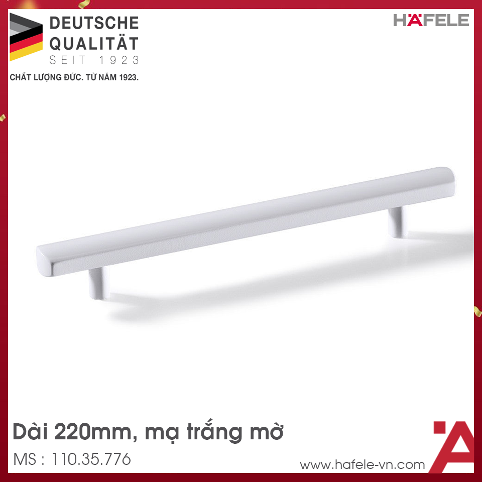 Tay Nắm Tủ 220mm H1335 Hafele 110.35.776