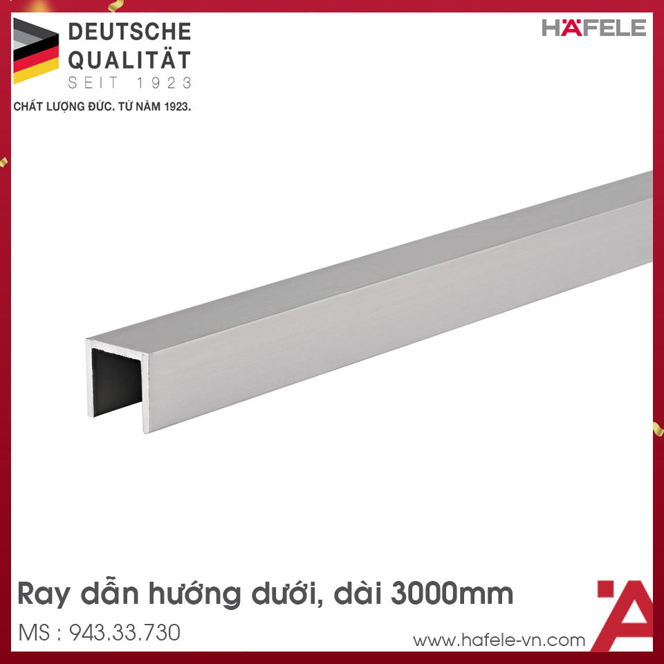 Ray Dẫn Hướng Dưới 3000mm Hafele 943.33.730