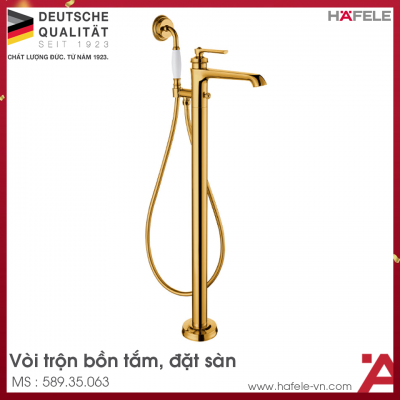 Bộ Trộn Bồn Tắm Đặt Sàn Kyoto Hafele 589.35.063