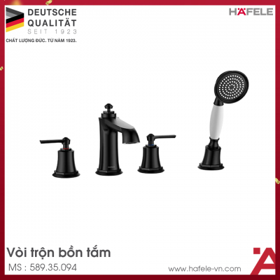 Bộ Trộn Bồn Tắm 4 Lỗ Kyoto Hafele 589.35.094