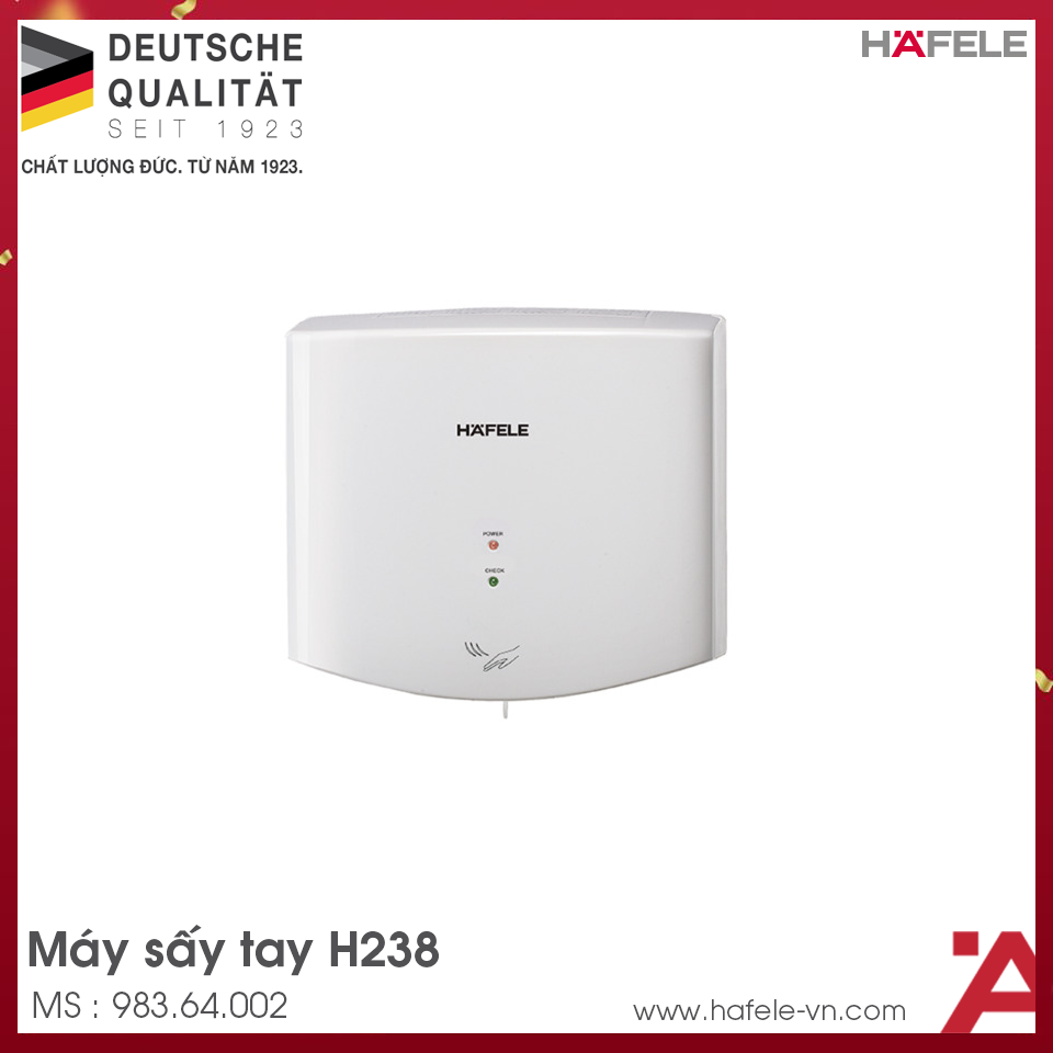 Máy Sấy Tay H238 Hafele 983.64.002