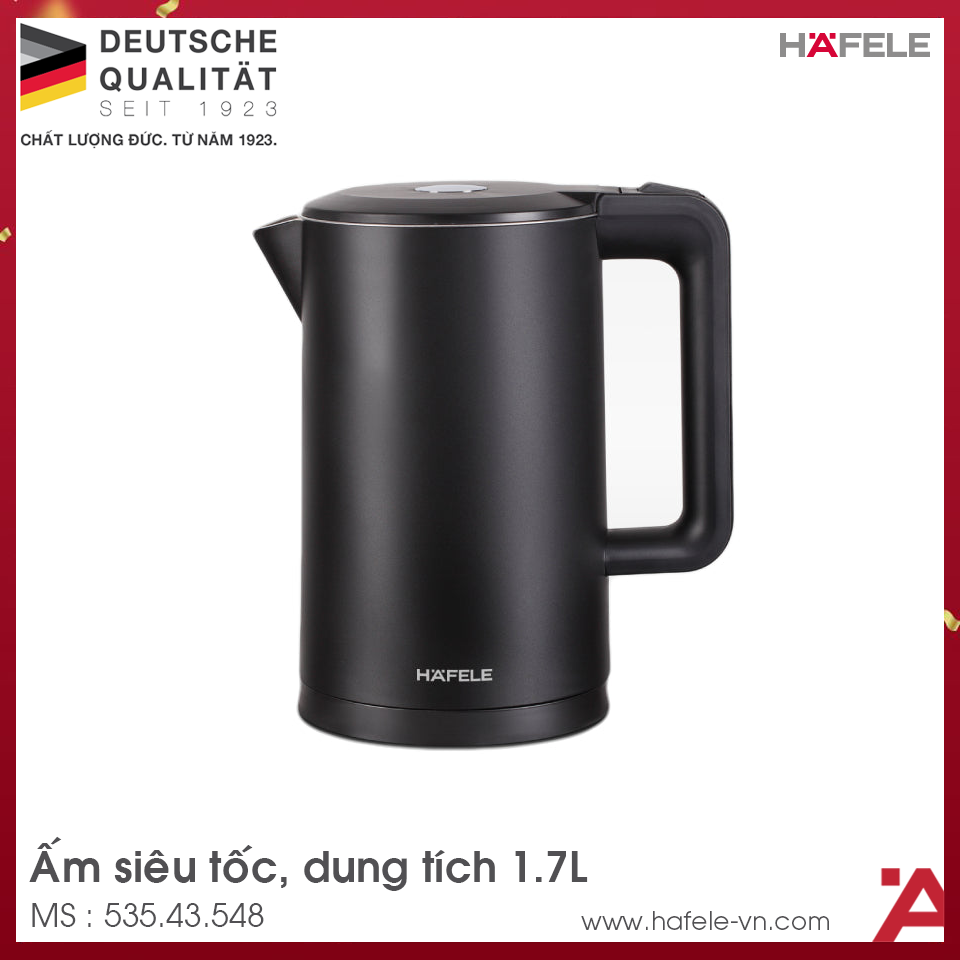 Ấm Đun Siêu Tốc HS-K1705DB Hafele 535.43.548