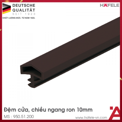 Đệm Khí Cho Cửa 10mm Hafele 950.51.200