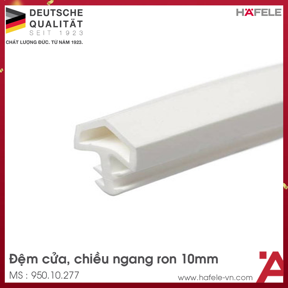 Đệm Khí Cho Cửa 10mm Hafele 950.10.277