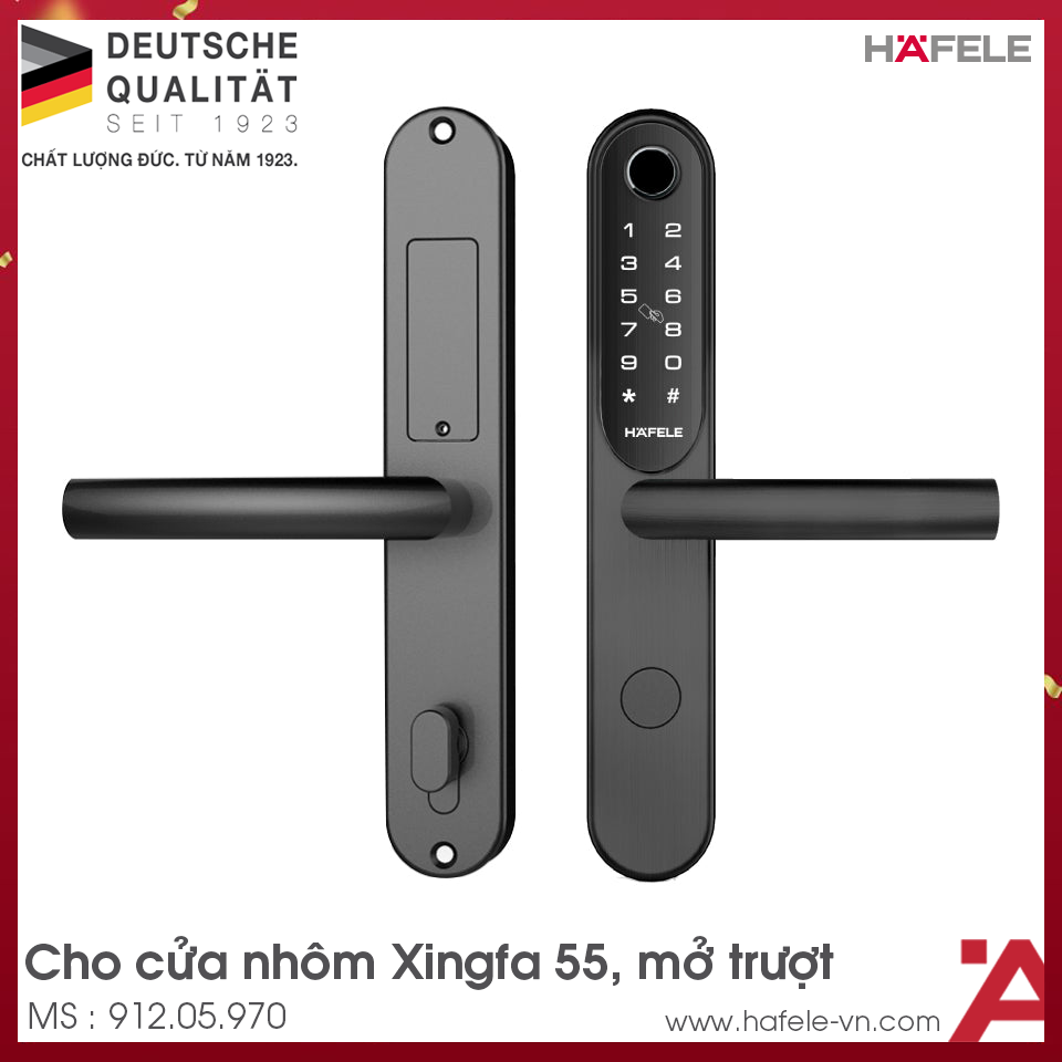 Khóa Điện Tử EL6500-TCS Hafele 912.05.970