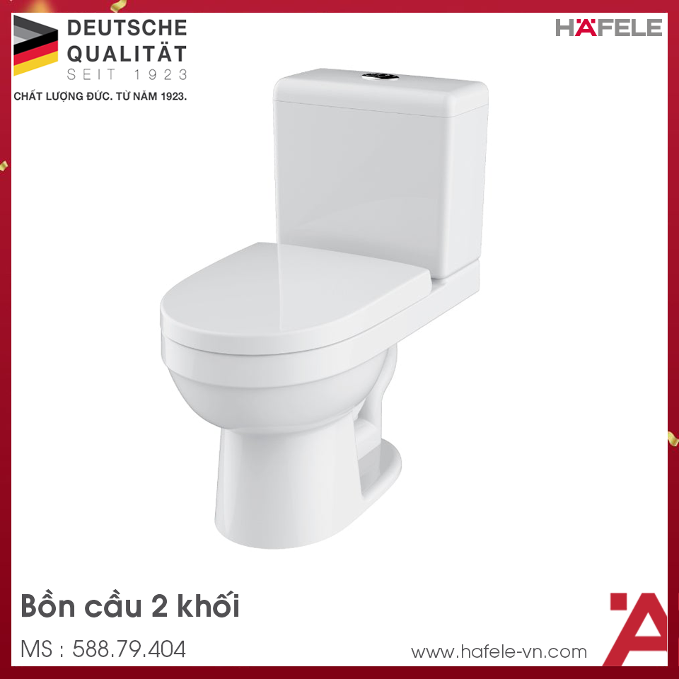 Bồn Cầu 2 Khối Compact Hafele 588.79.404