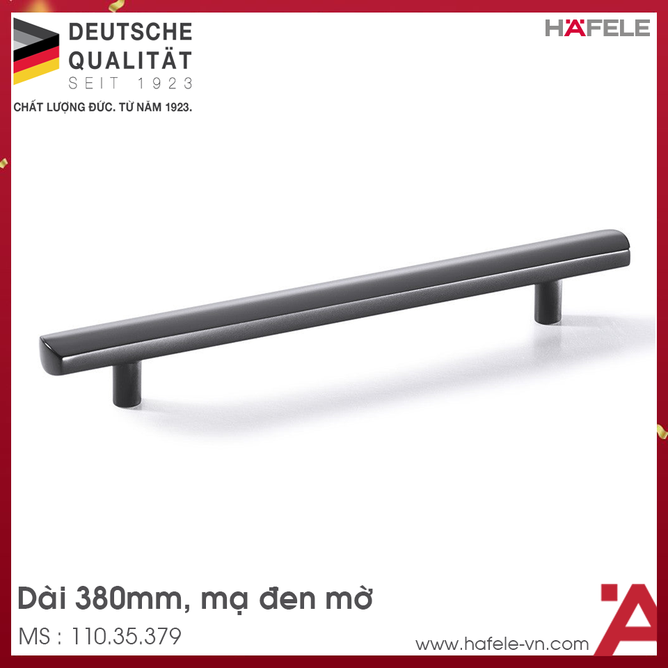 Tay Nắm Tủ 380mm H1335 Hafele 110.35.379