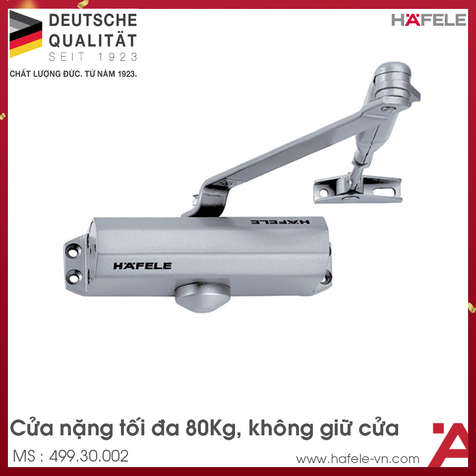 Thiết Bị Đóng Cửa Tự Động 80Kg Hafele 499.30.002