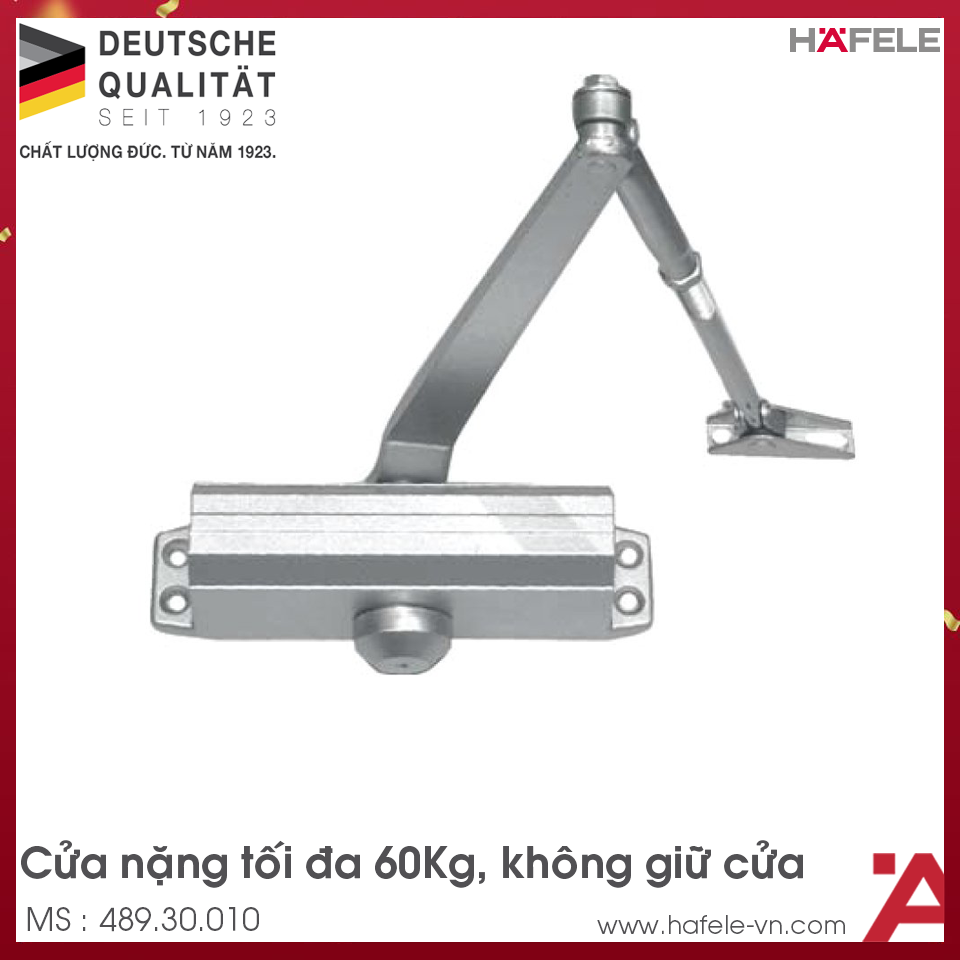 Thiết Bị Đóng Cửa Tự Động EN3 60Kg Hafele 489.30.010