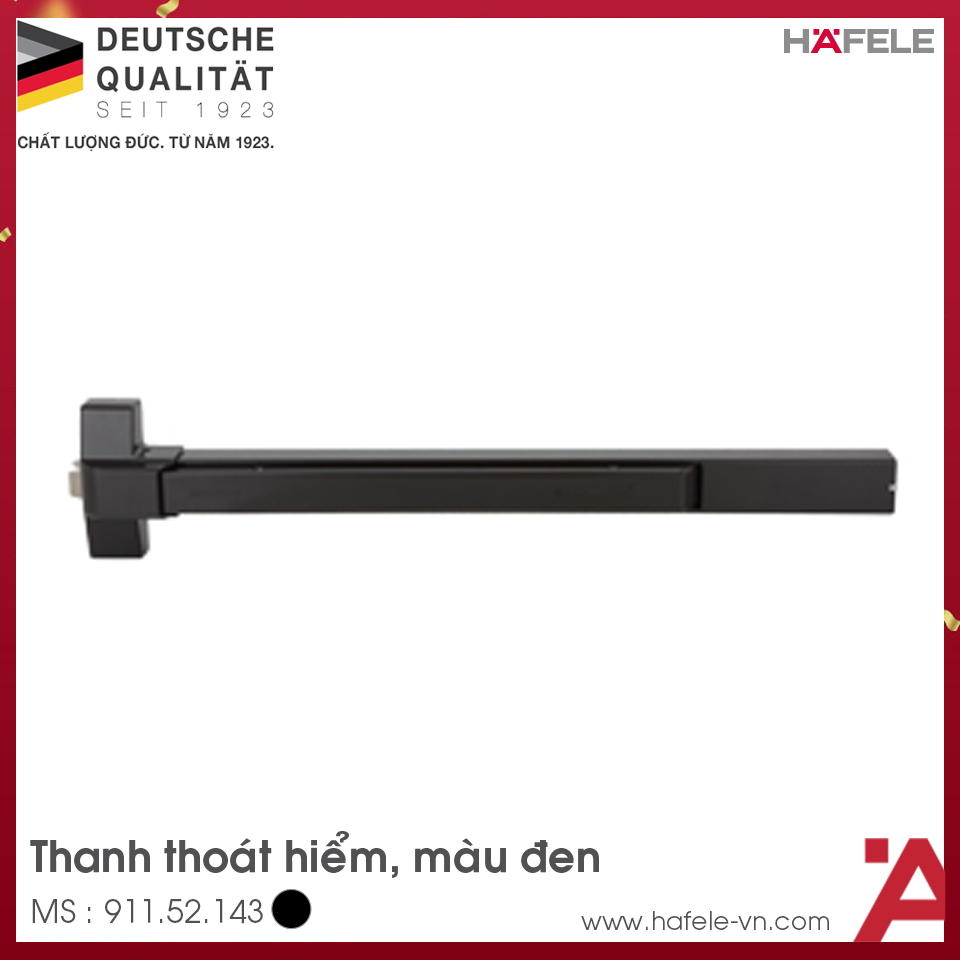 Thanh Thoát Hiểm Hafele 911.52.143