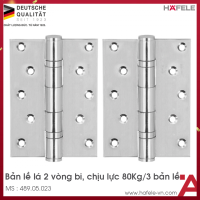 Bản Lề Lá 2 Vòng Bi Hafele 489.05.023