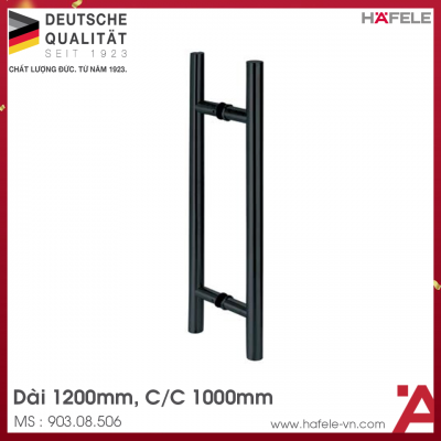 Tay Nắm Kéo Chữ H Dài 1200mm Hafele 903.08.506