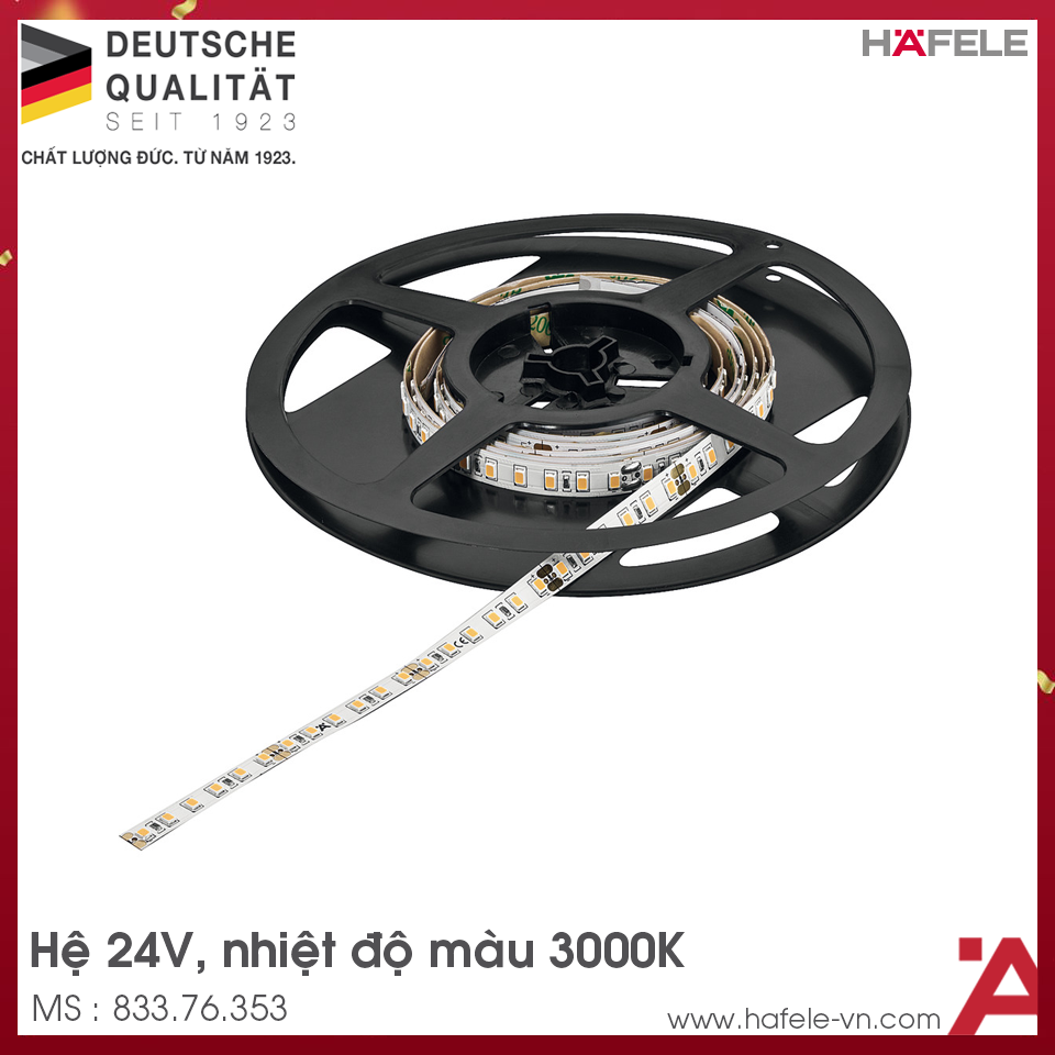 Đèn Led Dây 24V Đơn Sắc Hafele 833.76.353