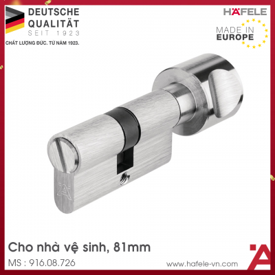 Ruột Khóa Cửa Vệ Sinh 81mm Hafele 916.08.726