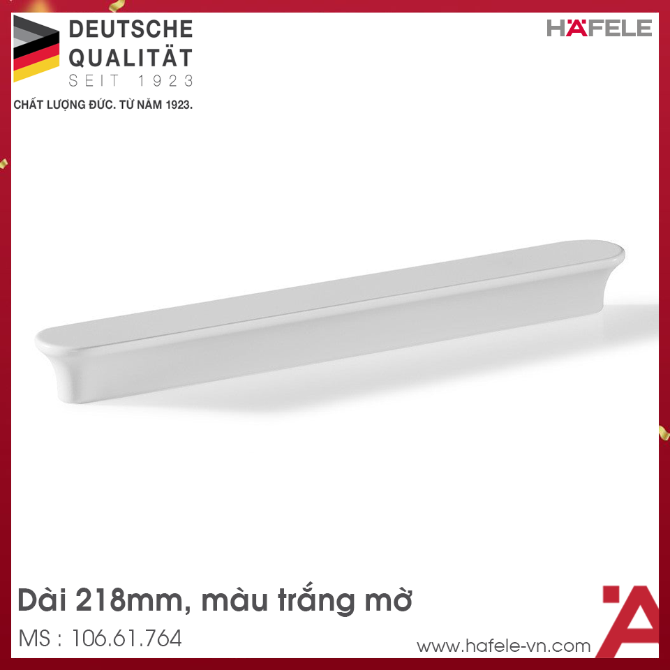 Tay Nắm Tủ 218mm H1520 Hafele 106.61.764