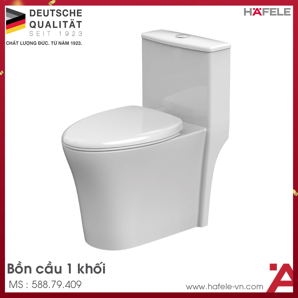 Bồn Cầu 1 Khối Sapporo Hafele 588.79.409
