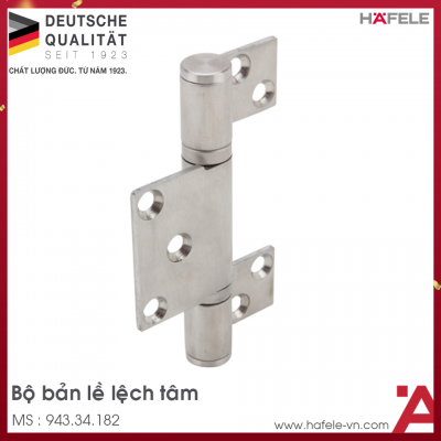 Bộ Bản Lề Lệch Tâm Mộng Rời Hafele 943.34.182