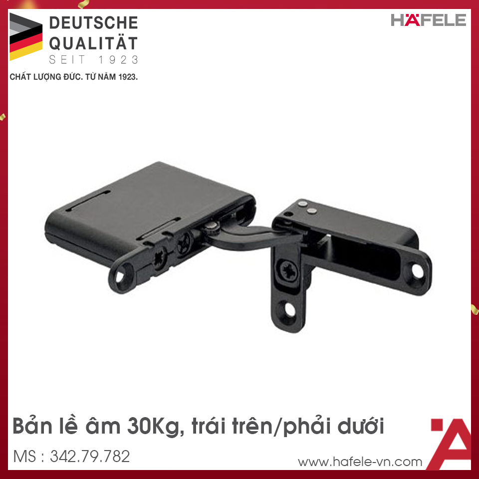 Bản Lề Âm 3 Chiều Cho Cửa 30Kg Hafele 342.79.782