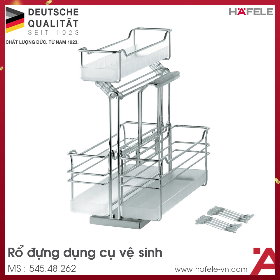 Rổ Đựng Dụng Cụ Vệ Sinh Portero 3 Hafele 545.48.262