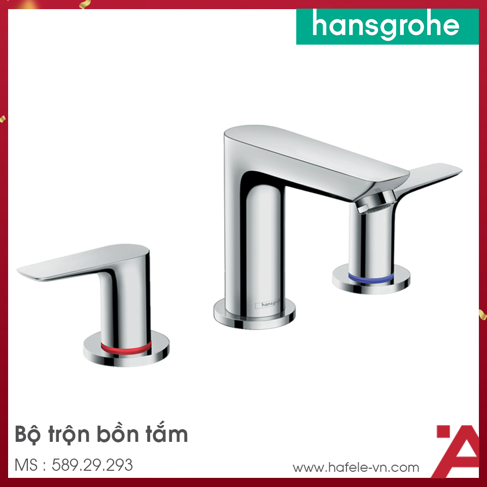Bộ Trộn Bồn Tắm Talis E 3 Hansgrohe 589.29.293