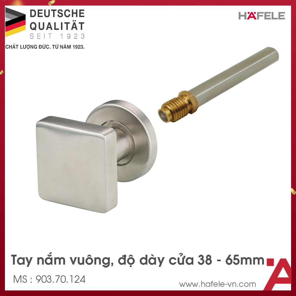 Tay Nắm Vuông Hafele 903.70.124